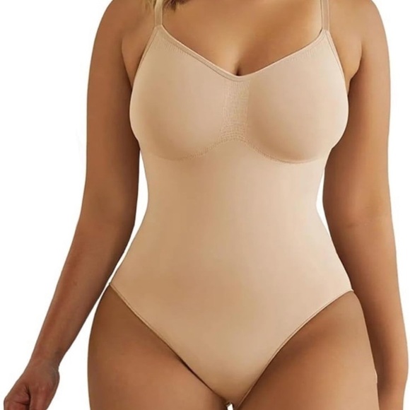 SHAPERX Women's Shapewear Bodysuit Tummy Control Seamless Sculpting NWOT XS/S - Picture 2 of 11